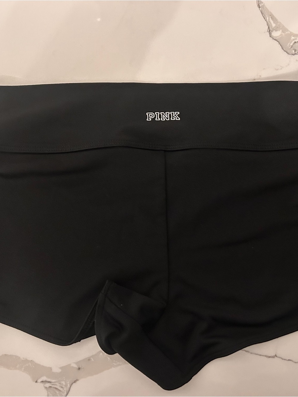 PINK Victoria's Secret Black Swim Bottoms